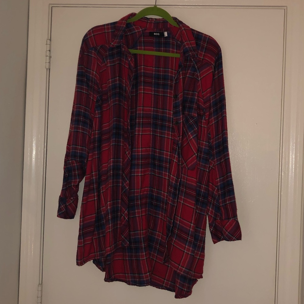 COPY - Red flannel urban outfitters size medium